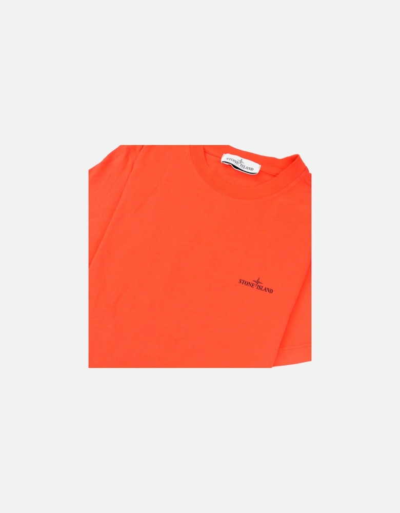 Junior 21054 Logo T Shirt Coral V0036