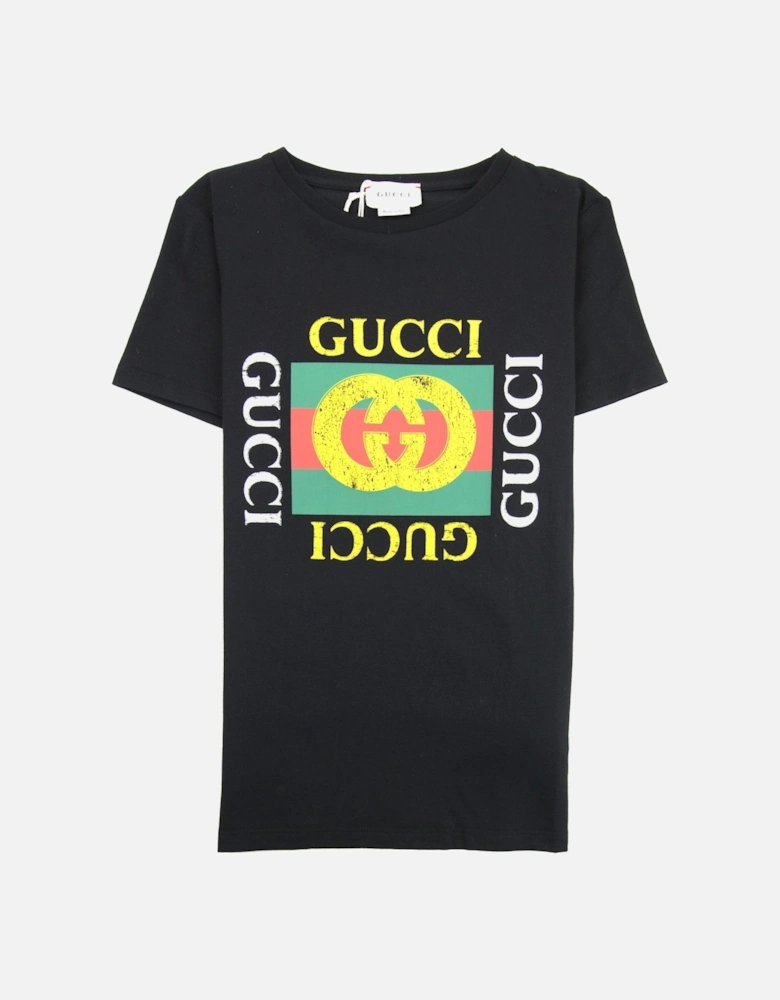 Junior Logo T-shirt Black 1060