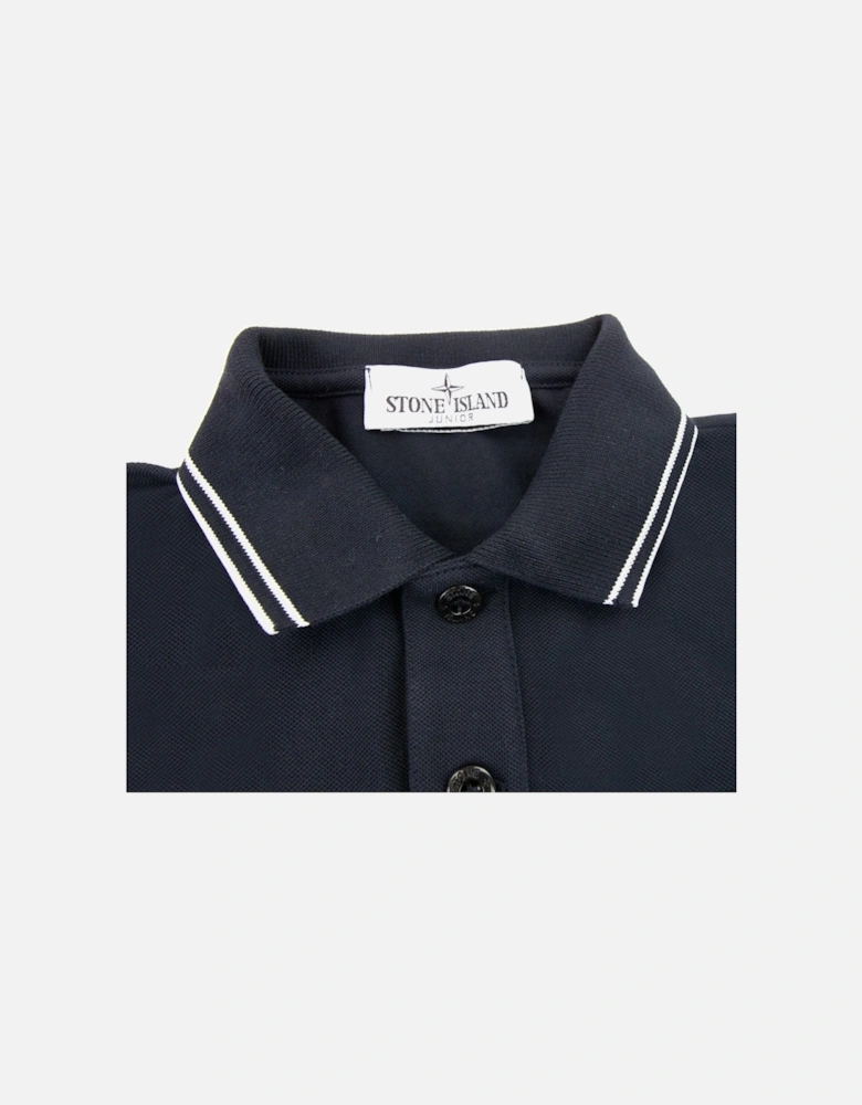 L/s Polo Kids Navy V0020