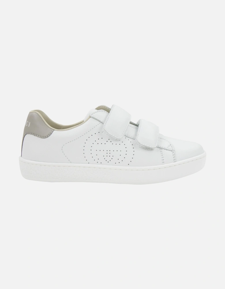 Junior New Ace Leather Trainers White 9060