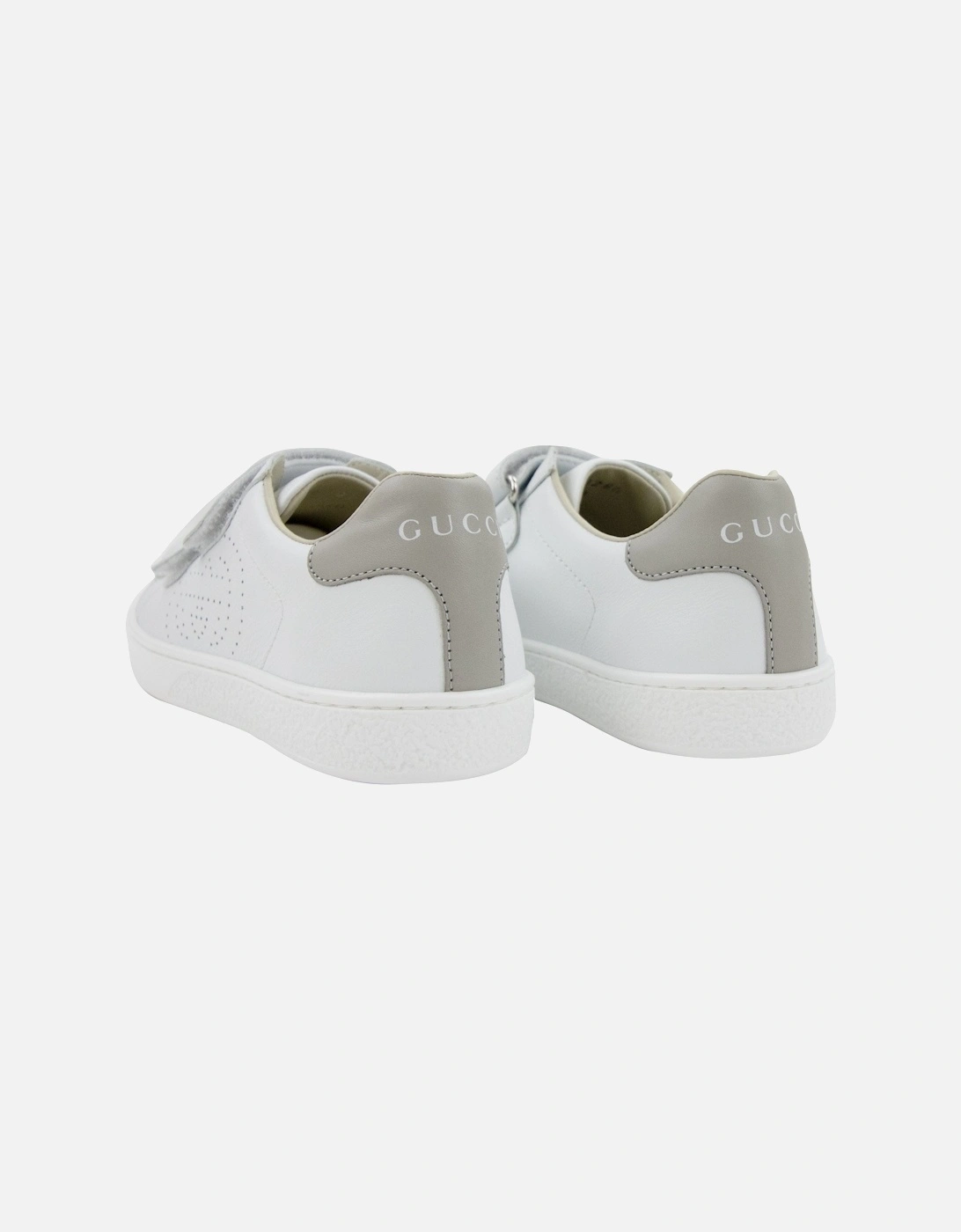 Junior New Ace Leather Trainers White 9060