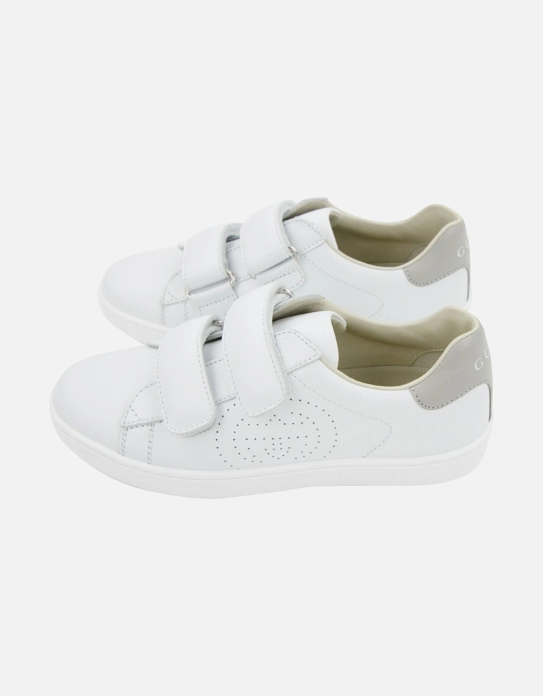 Junior New Ace Leather Trainers White 9060