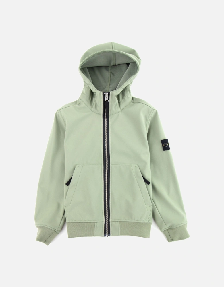 Junior 40734 Light Soft Shell-r Jacket Olive V0058