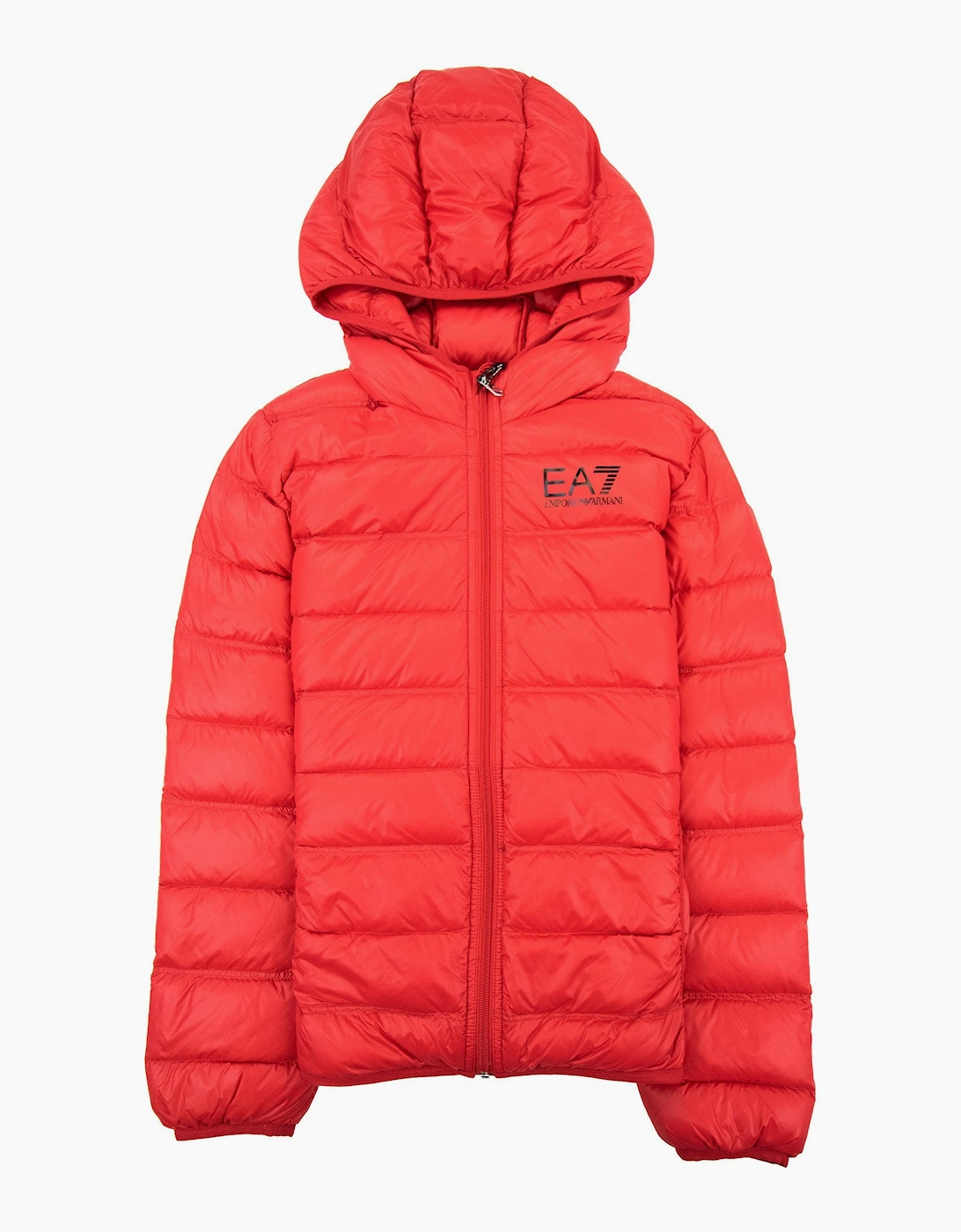 Ea7 Junior Puffa Jacket Red/black - Red/Multi - Size: 14YRS