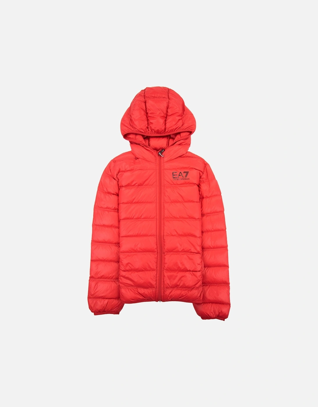 Junior Puffa Jacket Red/black, 6 of 5