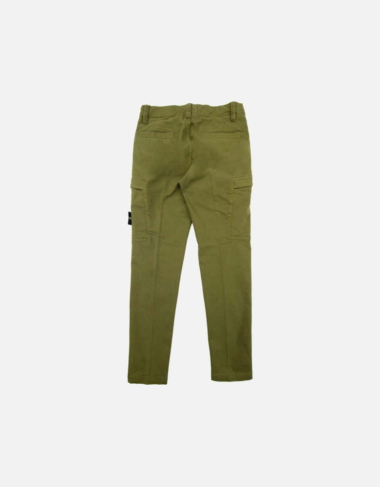 Junior 31014 Stretch Broken Twil Cargo Pant Khaki V0054