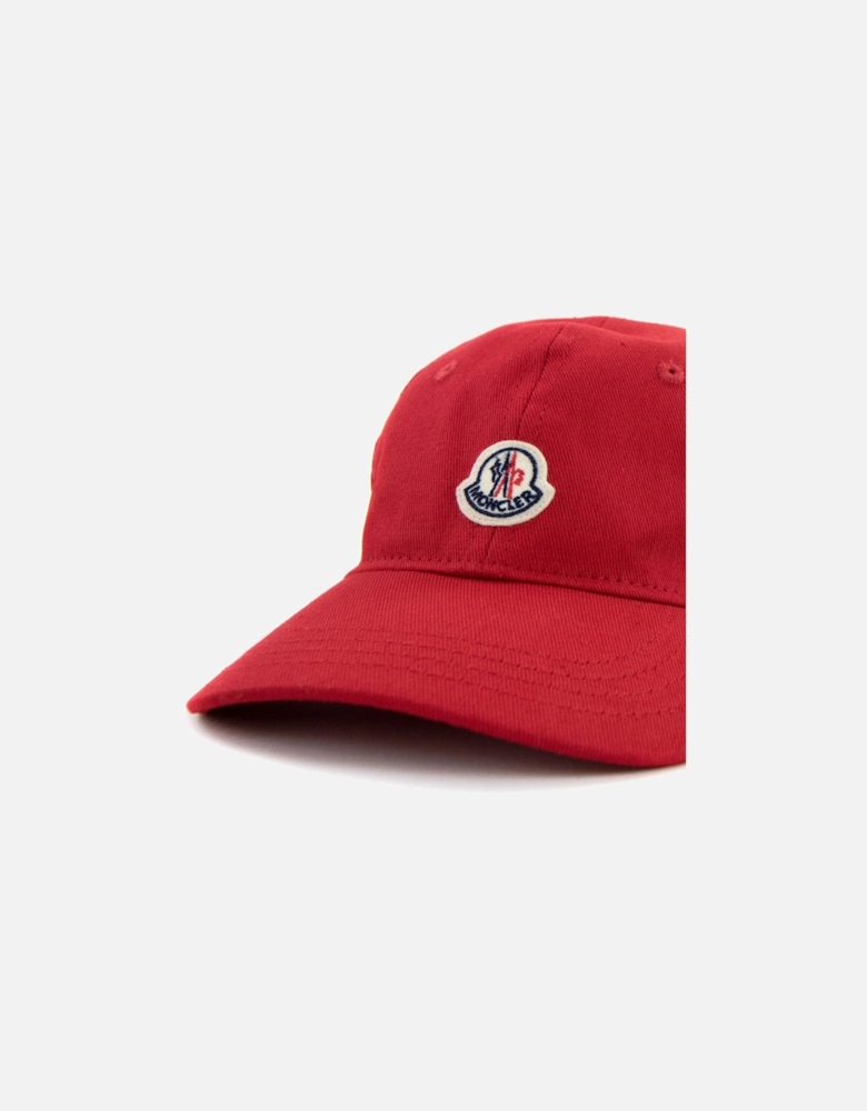 Junior Basic Logo Cap Red 455