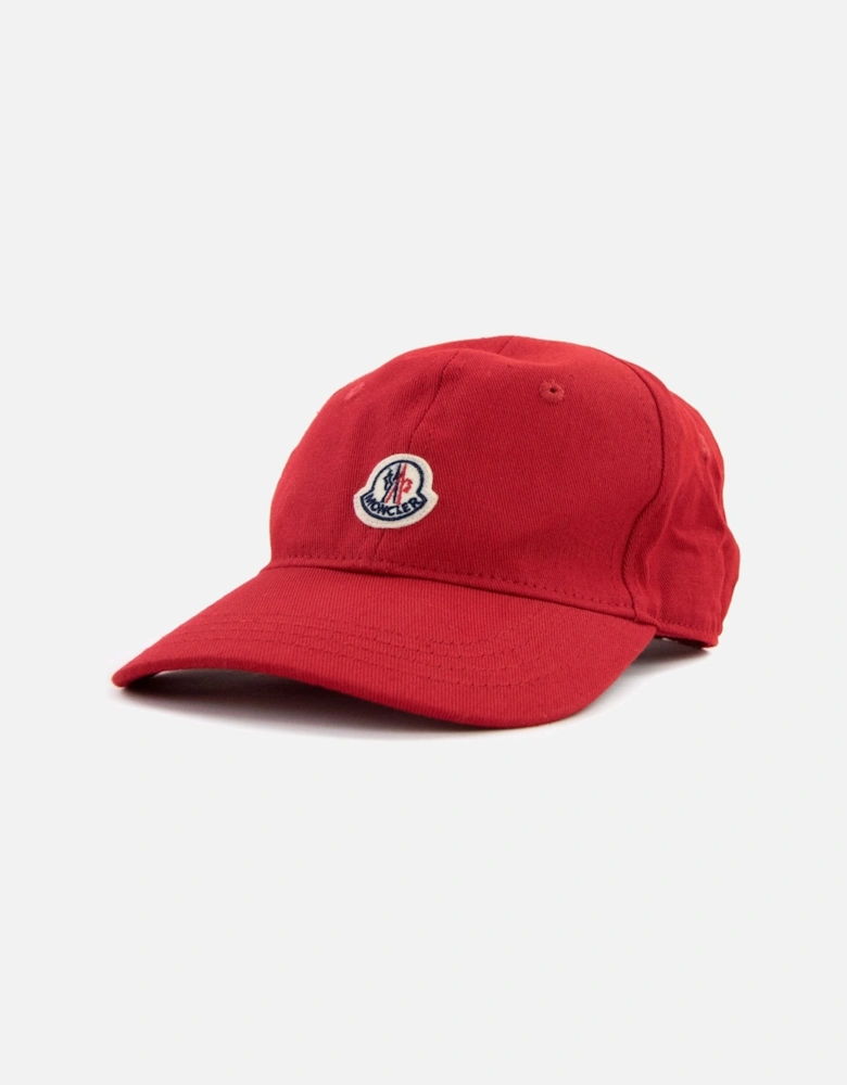 Junior Basic Logo Cap Red 455