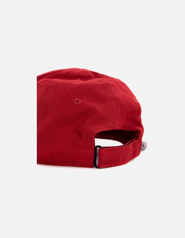 Junior Basic Logo Cap Red 455
