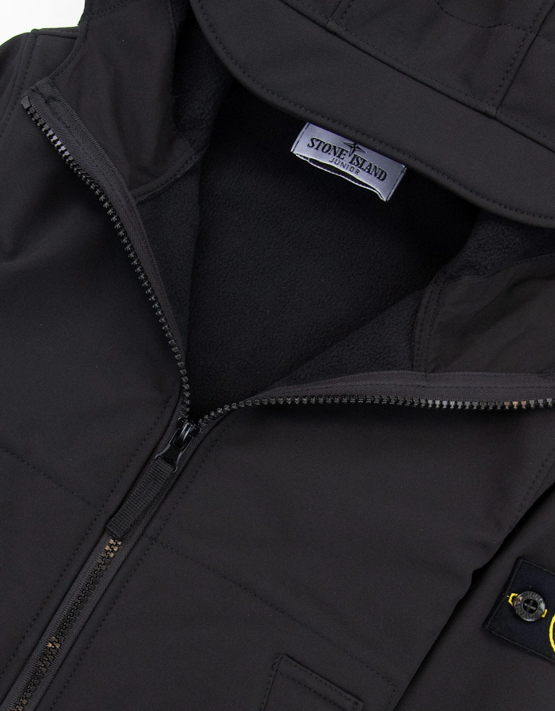 Junior Q0122 R_e.dye  Technology Soft Shell Jacket Black V0029