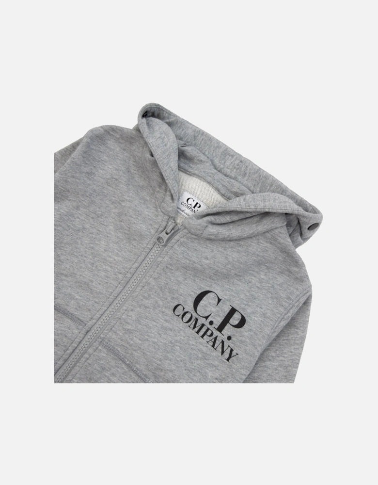 Undersixteen Basic Fleece Google Hooded Sweatshirt Grey 60901