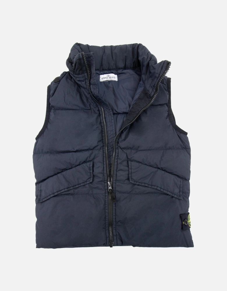 Junior Q0123 Garment Dyed Crinkle Reps R-ny Down Navy V0020