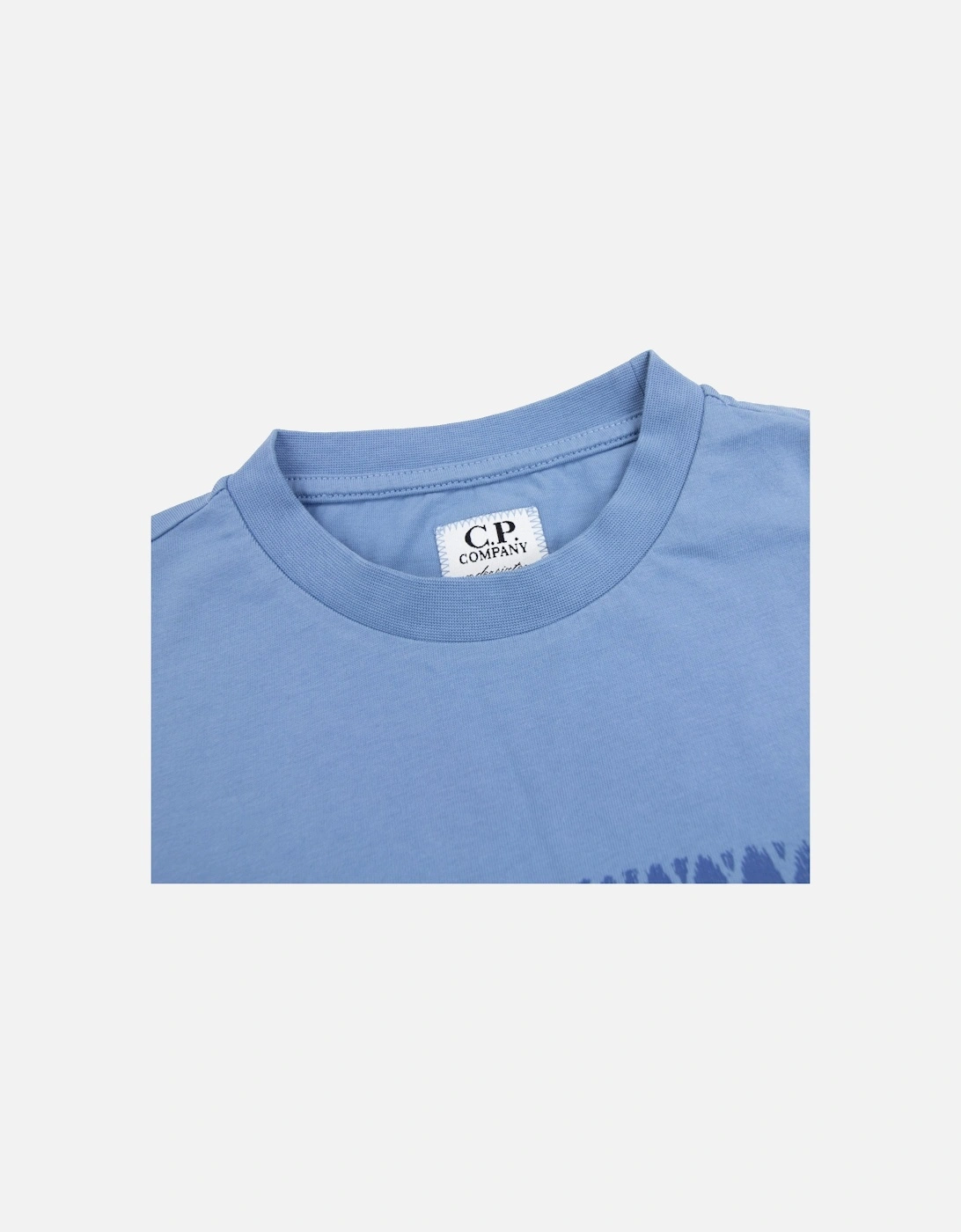 Undersixteen Patch Logo T-shirt Light Blue 857