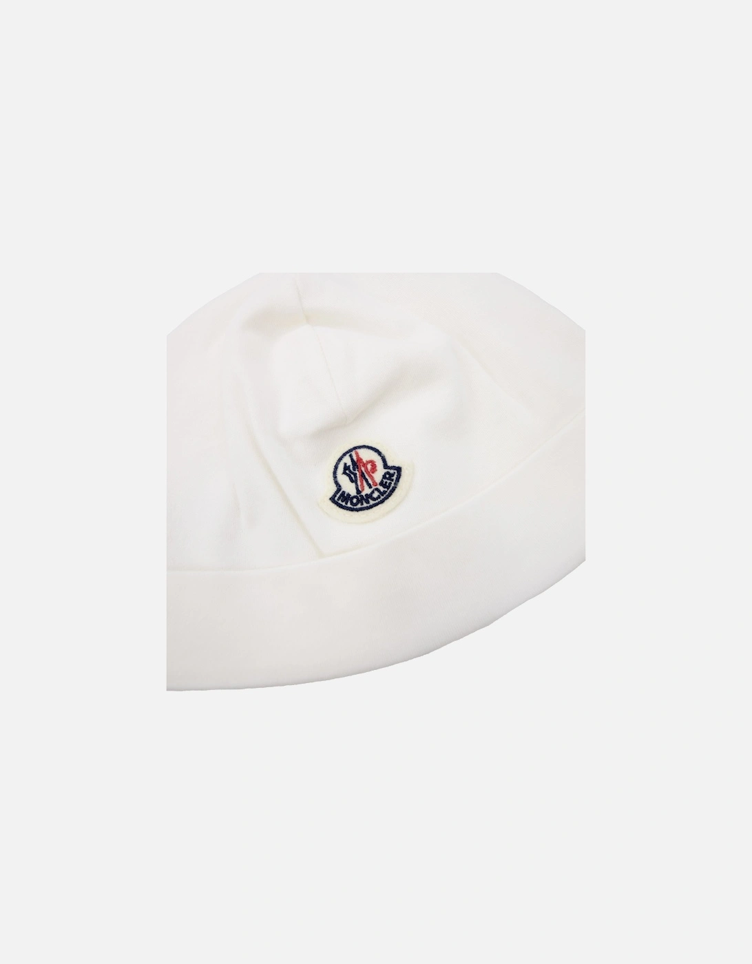 Junior Teddy Bear Logo Cotton Set White F02