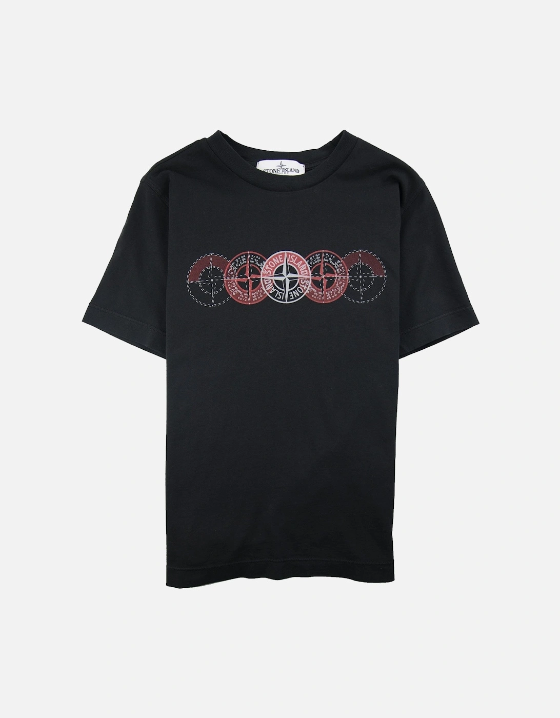 Junior 5 Compass T-Shirt Black, 3 of 2