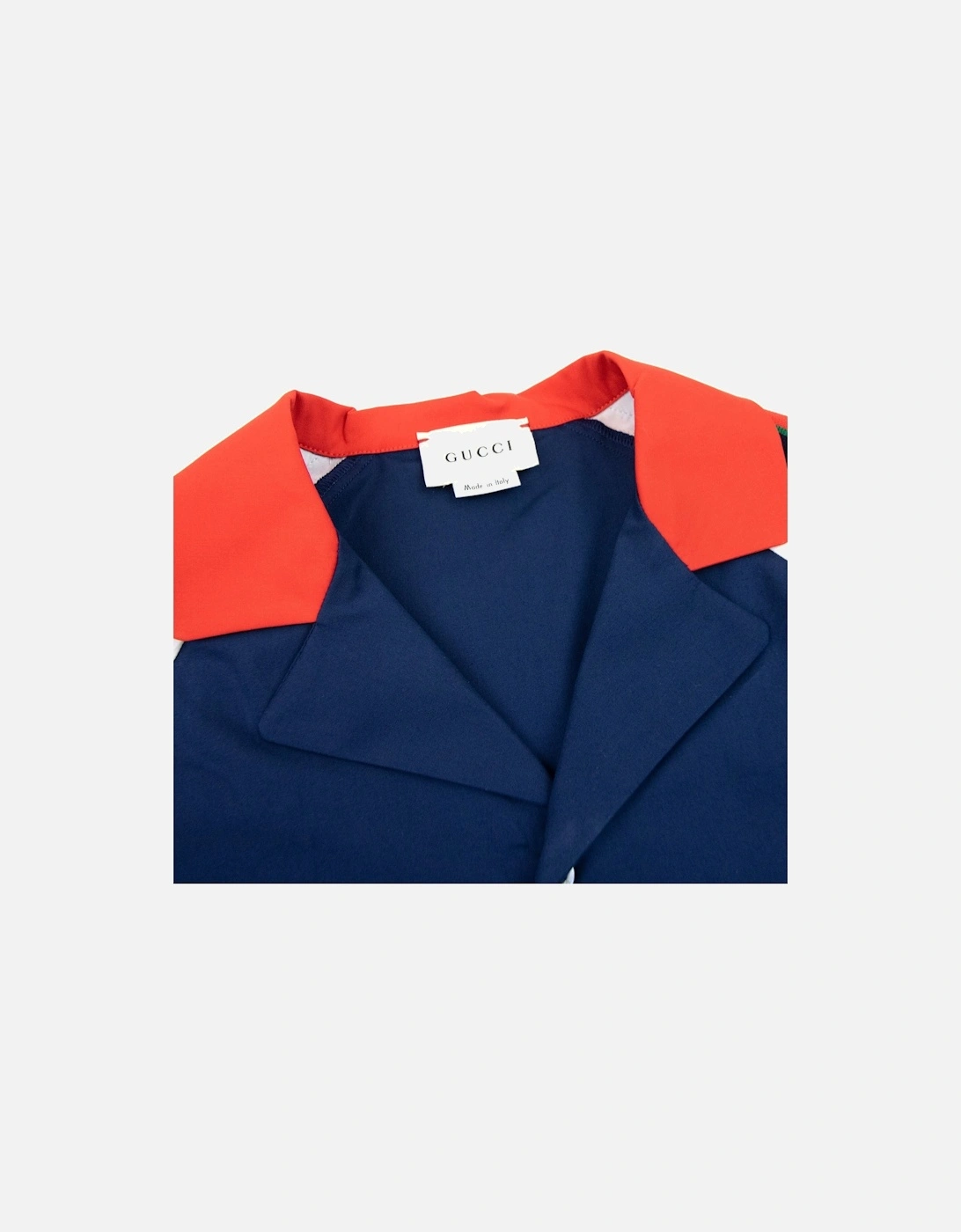 Junior Embroidered Logo S/s Shirt Navy Blue