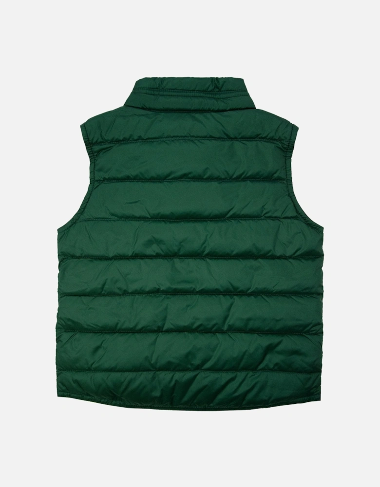 Junior Gui Down Gilet Emerald Green 84l