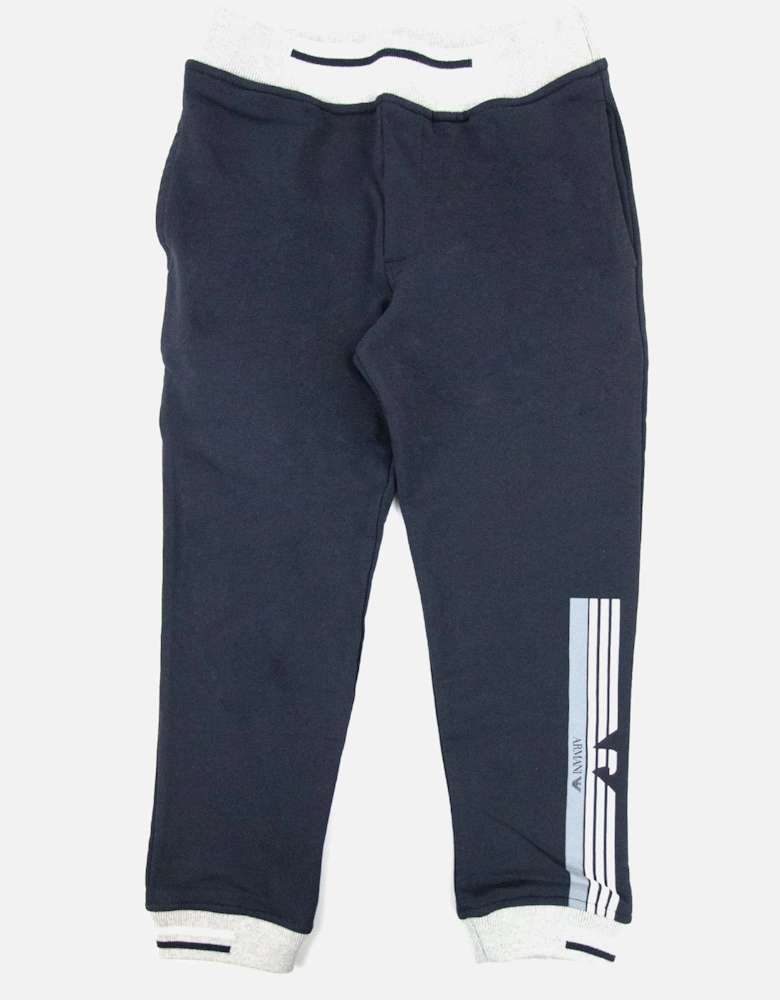 Junior Logo Jogging Bottoms Navy
