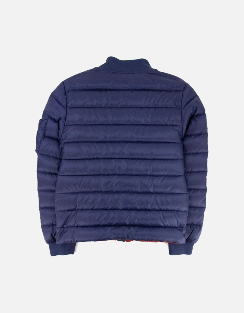 Junior Aidan Down Jacket Navy Blue