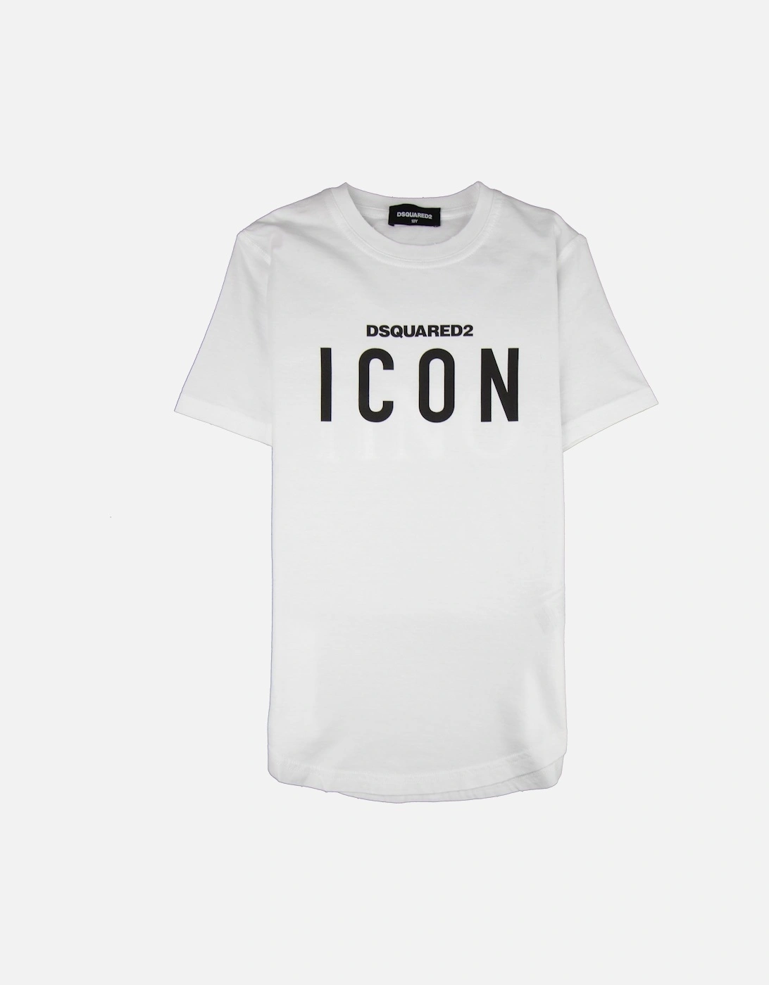 Kids Icon T-Shirt White, 3 of 2