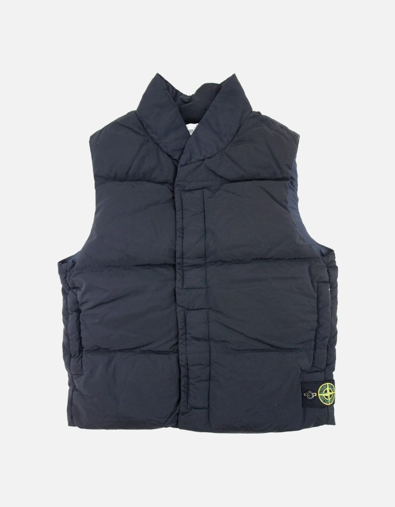 Junior G0319 Nylon Metal In Econyl Gillet Navy V0020