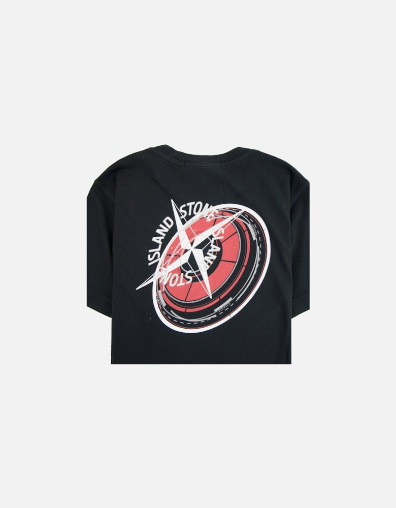 Junior Back Logo T-Shirt Black V0029