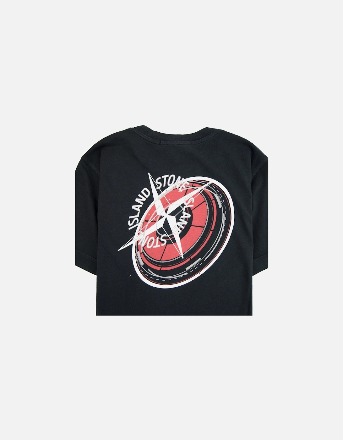 Junior Back Logo T-Shirt Black V0029