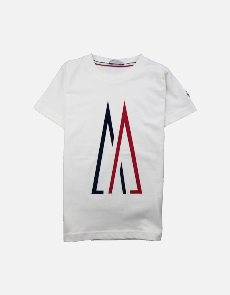 Junior Large Logo T-Shirt White