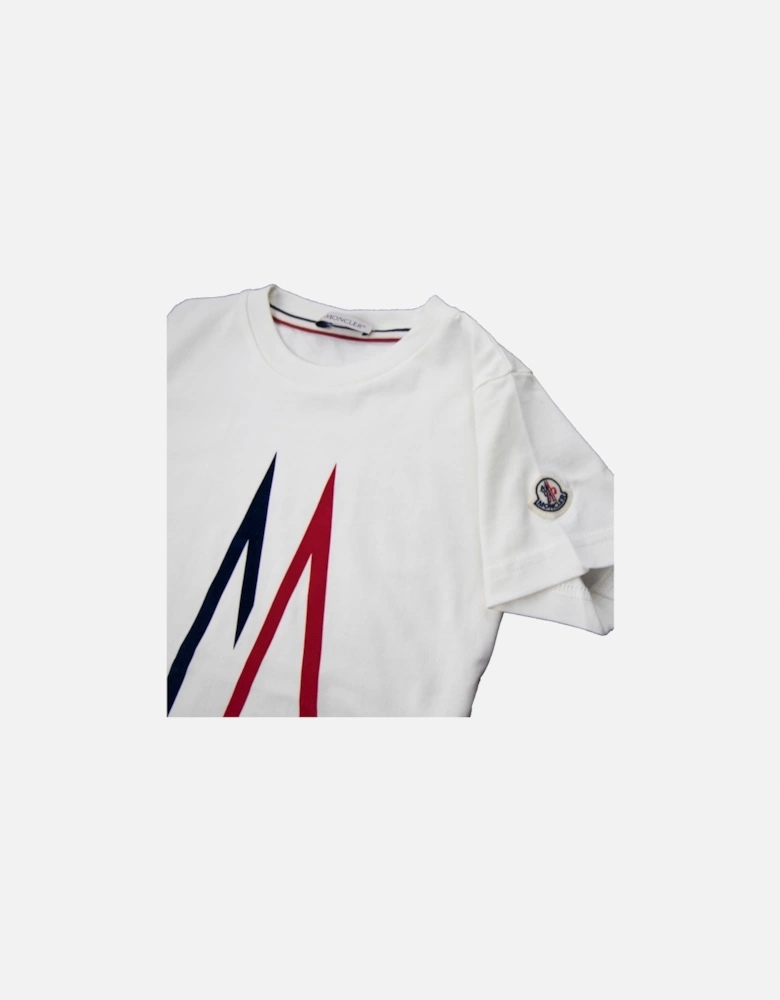 Junior Large Logo T-Shirt White
