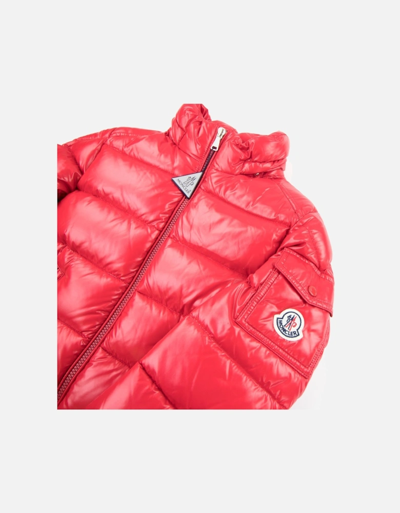 Junior New Maya Giubbotto Down Jacket Red 455