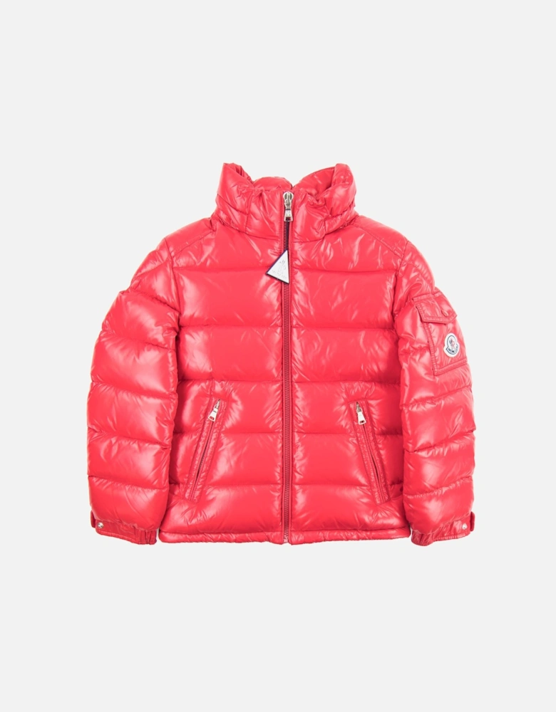 Junior New Maya Giubbotto Down Jacket Red 455