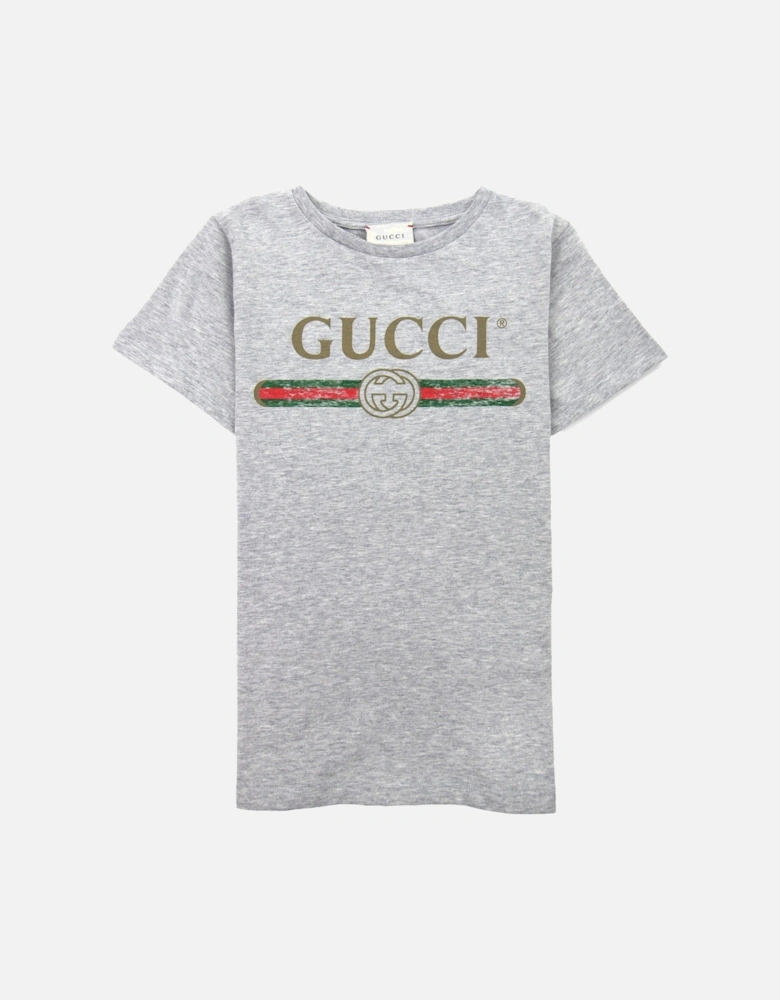 Junior Logo T-shirt 1676 Grey