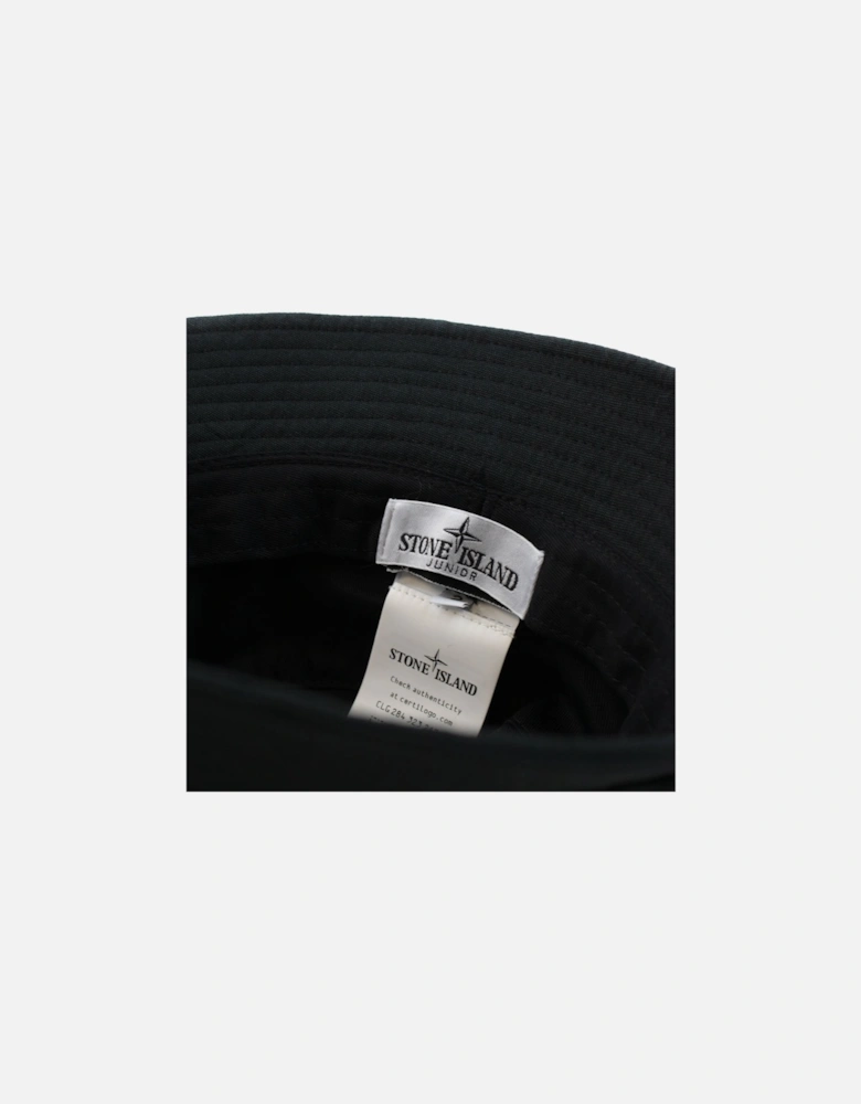 Junior 90365 Compass Logo Bucket Hat Black V0029