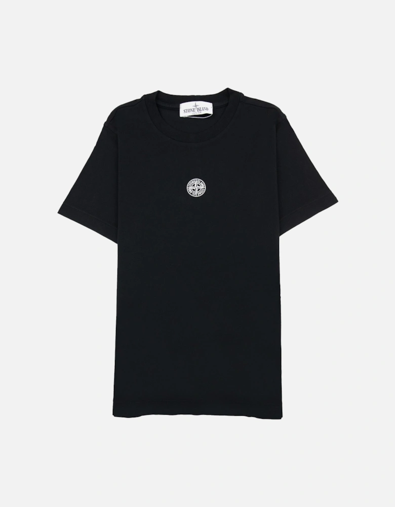 Junior 21071 30/1 Starfish Two Print T Shirt Black V0029