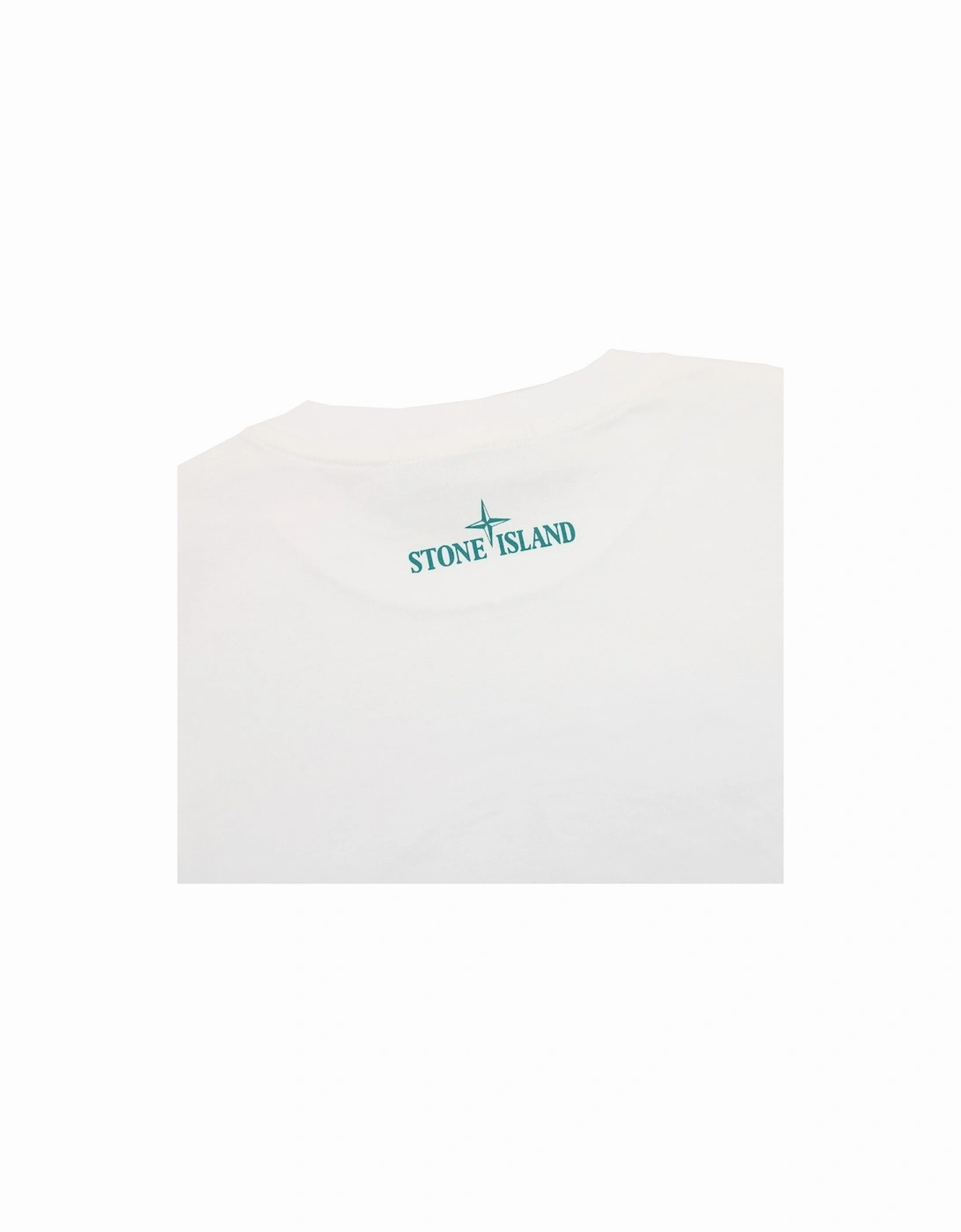 Junior 21072 30/1 Surf Two Print T Shirt White V0001