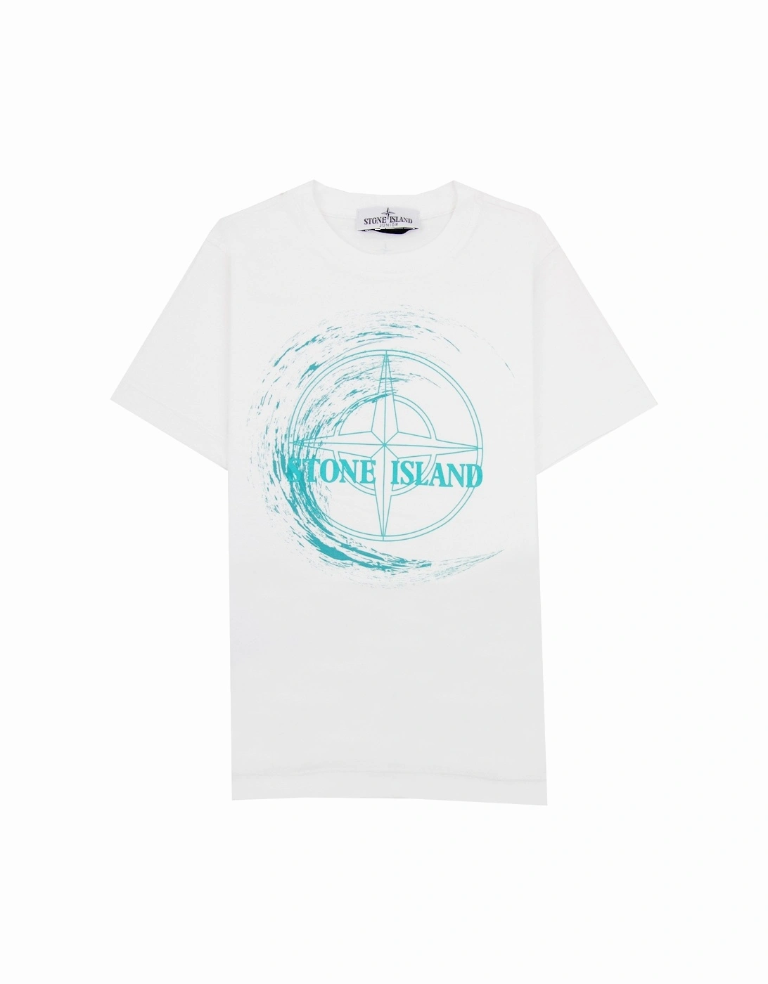 Junior 21072 30/1 Surf Two Print T Shirt White V0001, 7 of 6