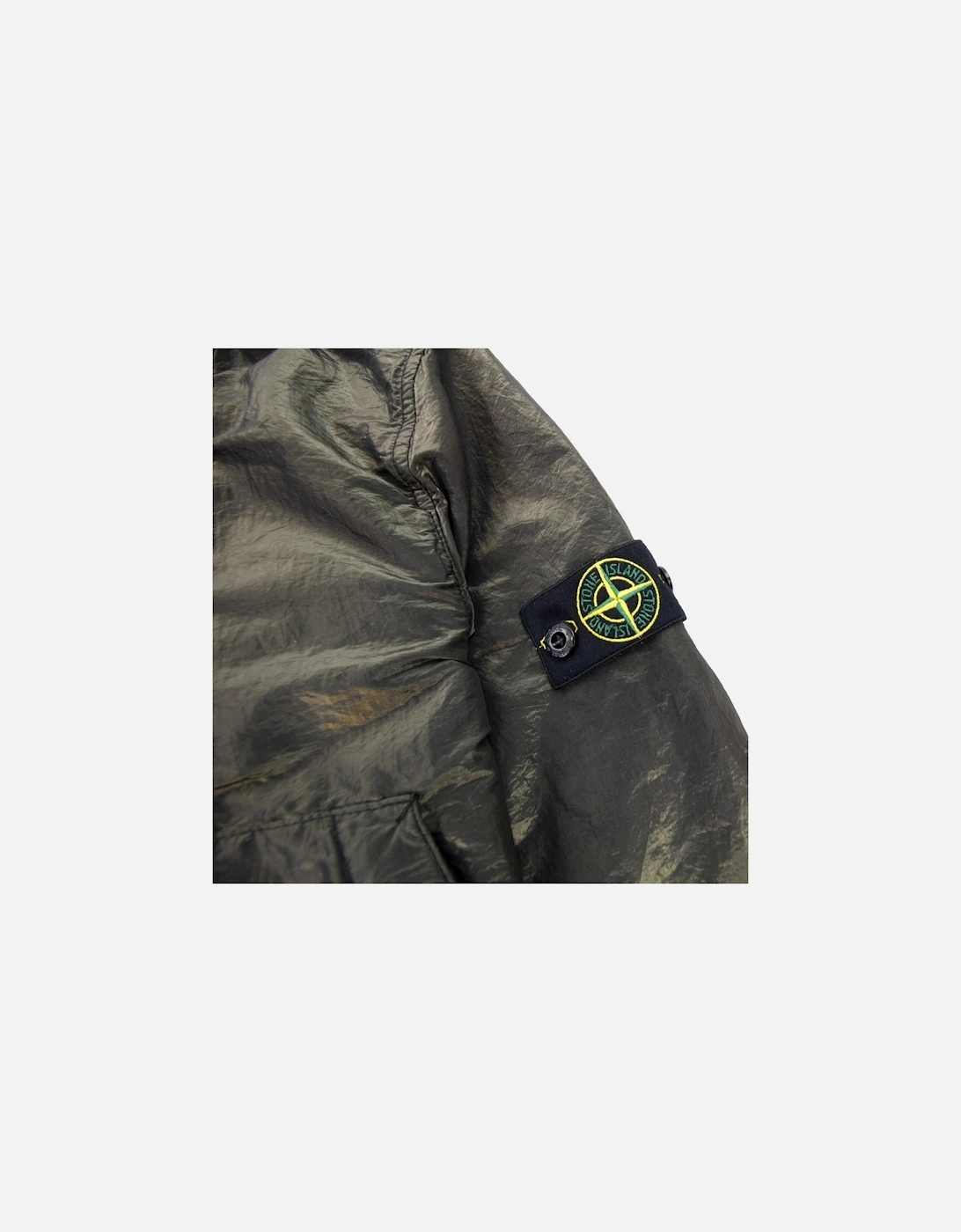 Junior 40737 Iridescent Effect Bomber Jacket Khaki V2029