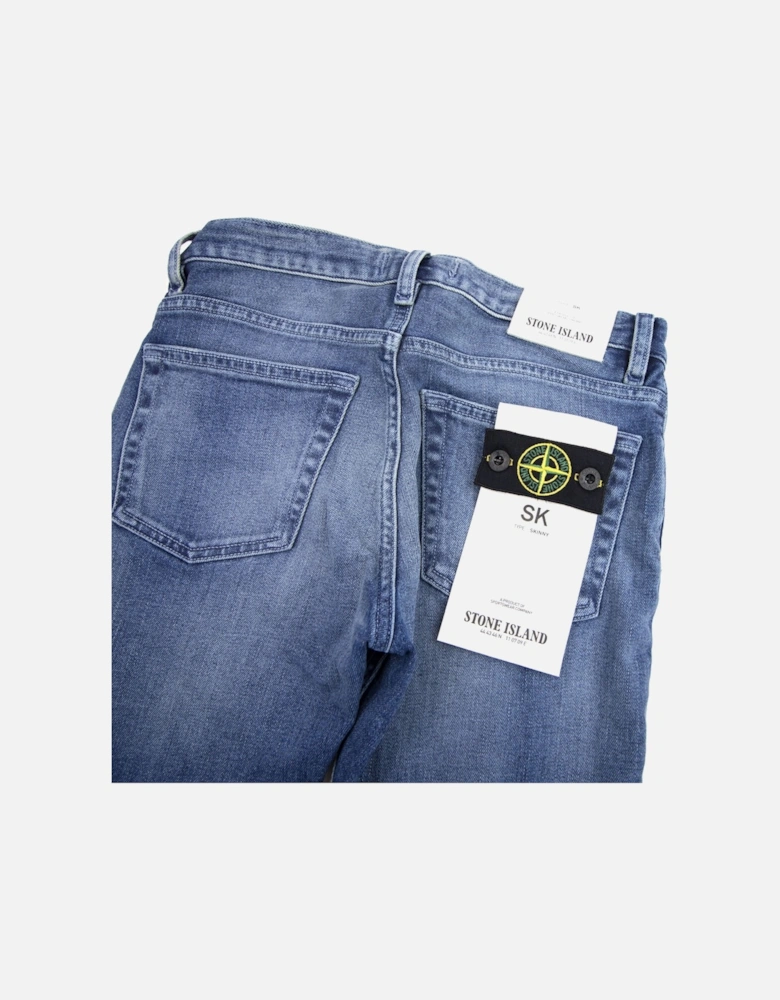 Junior Sk Used Wash Jeans Denim