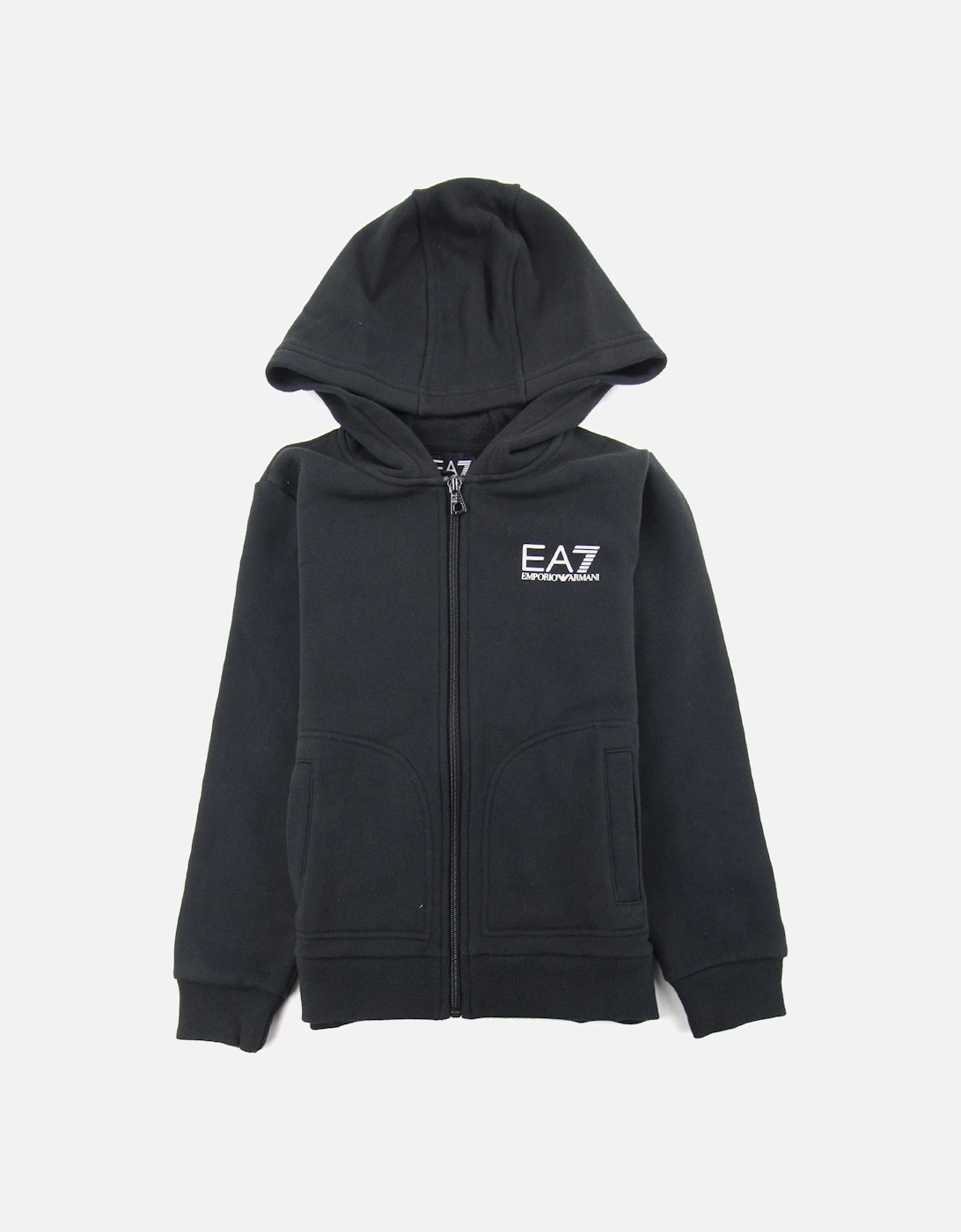 Junior Hooded Sweatshirt Black, 3 of 2