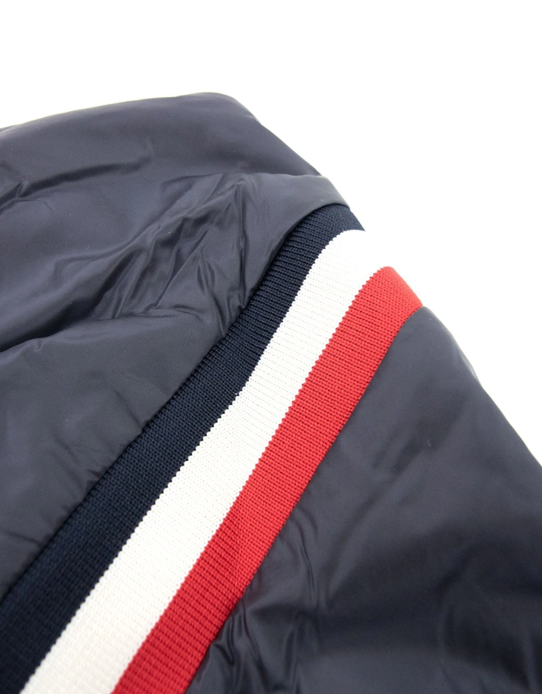 Junior Maglia Logo Zip Up Cardigan Navy 778