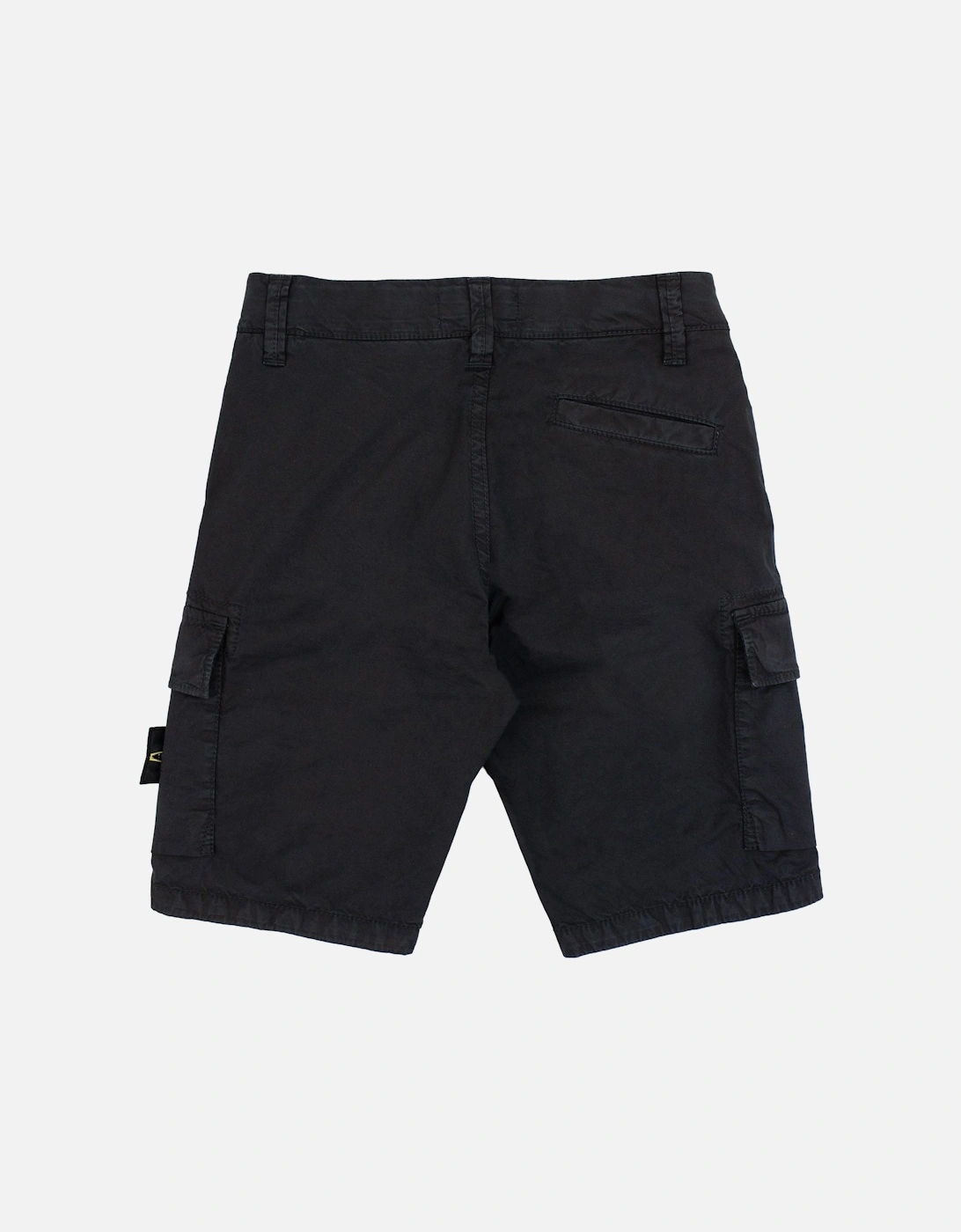 Junior L0210 Old Effect Cargo Shorts Black V0129