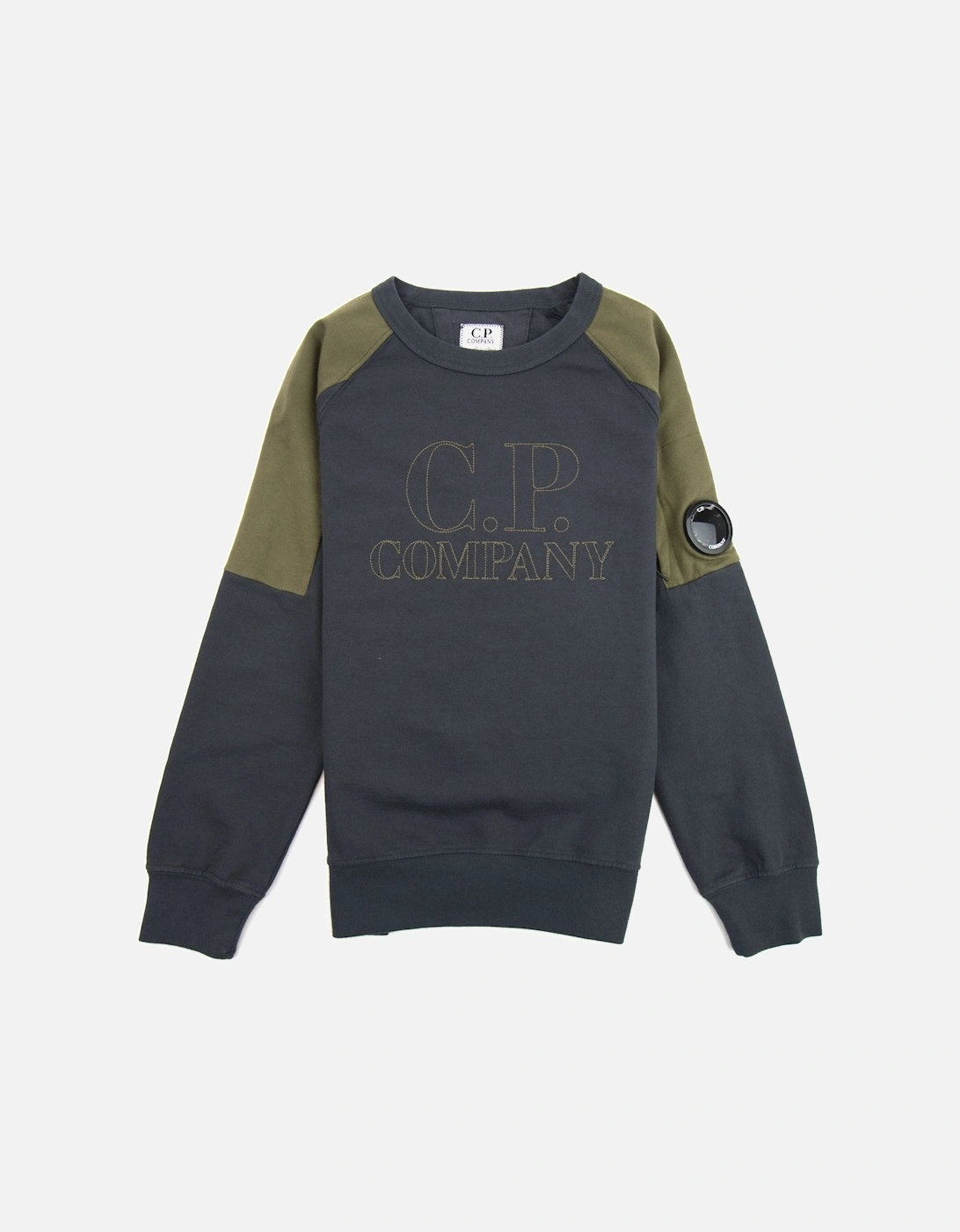 Undersixteen Embroidered Lens Sweatshirt Charcoal 985, 3 of 2