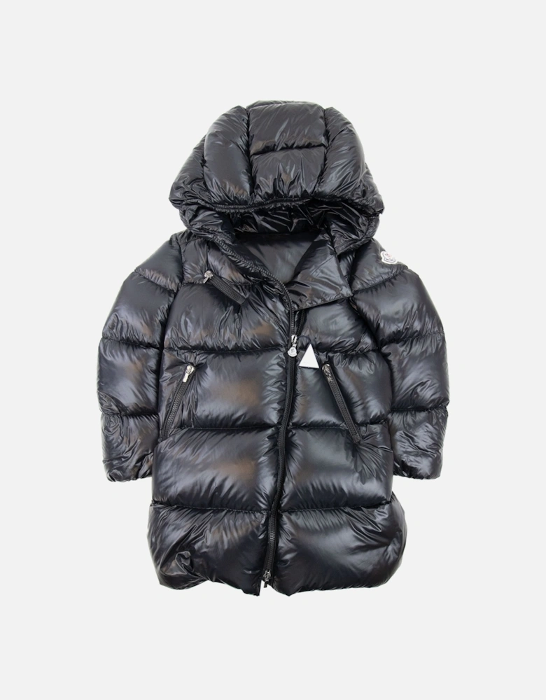 Junior Gelinotte Padded Zip Up Jacket Black 999