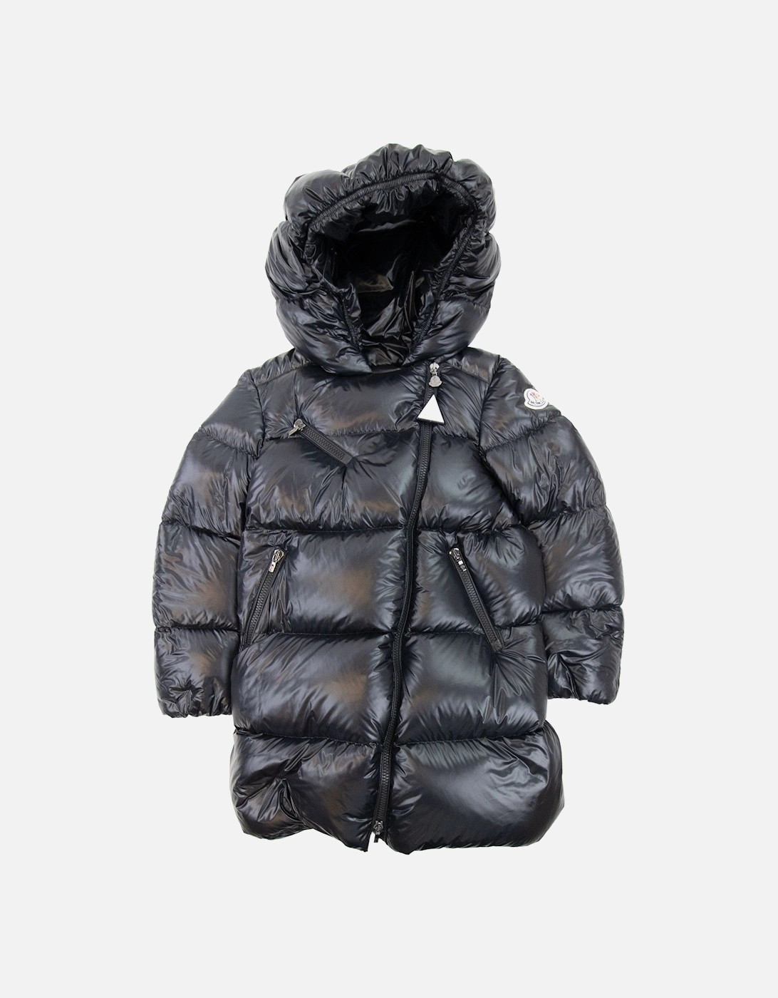 Junior Gelinotte Padded Zip Up Jacket Black 999, 5 of 4