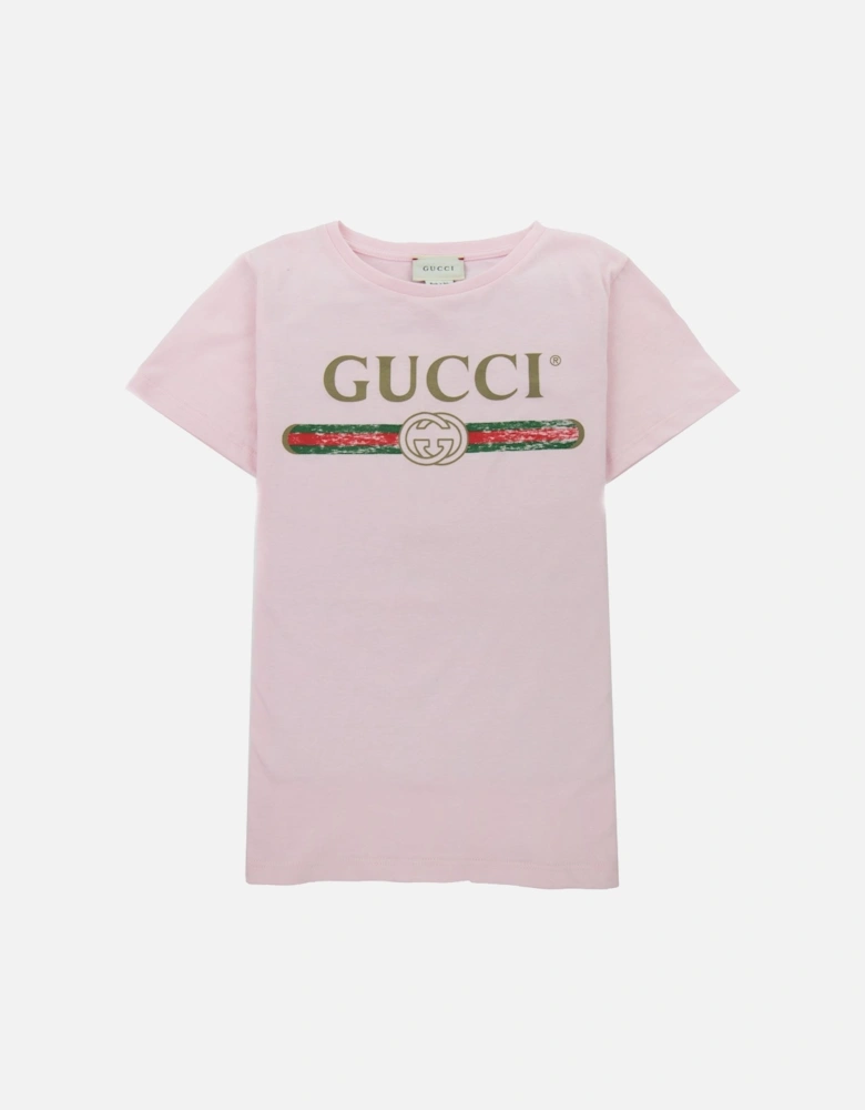 Junior Logo T-shirt 5861 Pink