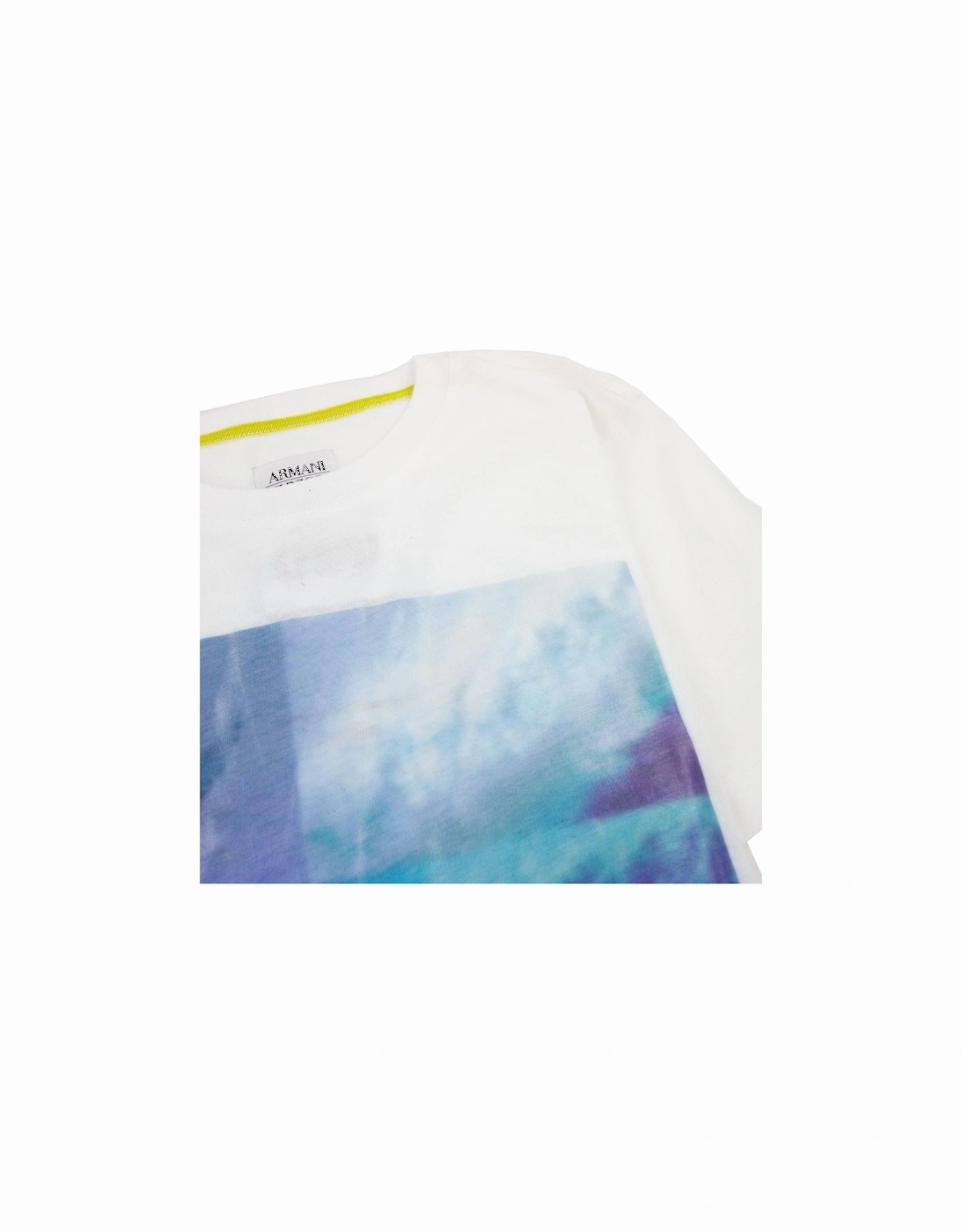 Junior Adventure Print T Shirt White APR1