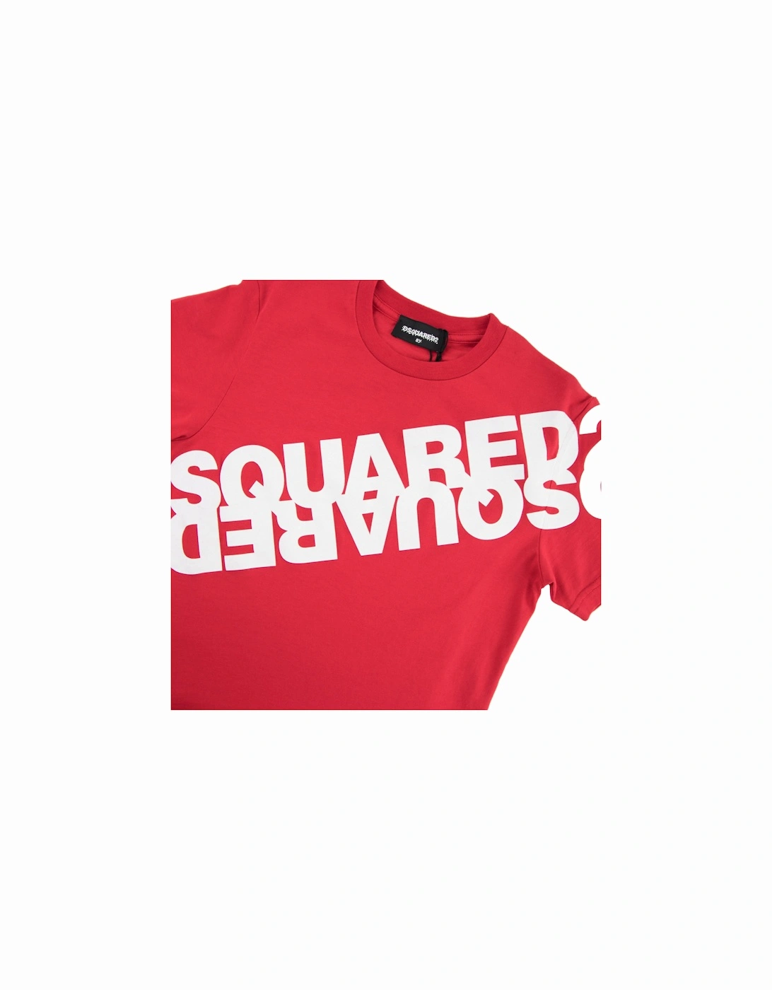 Kids Mirrored Logo T-shirt Red