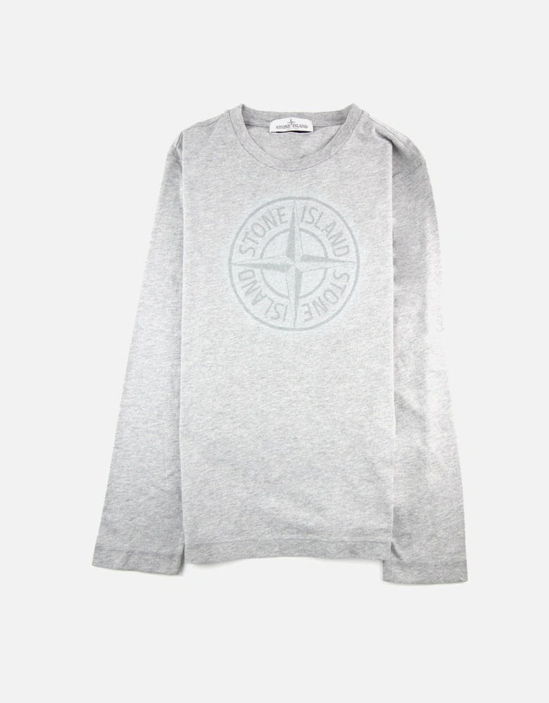 Junior 21154 Compass L/s T Shirt Grey V1064