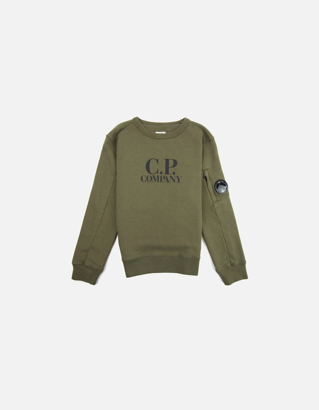 Undersixteen Basic Lens Crewneck Sweatshirt Khaki 672, 3 of 2