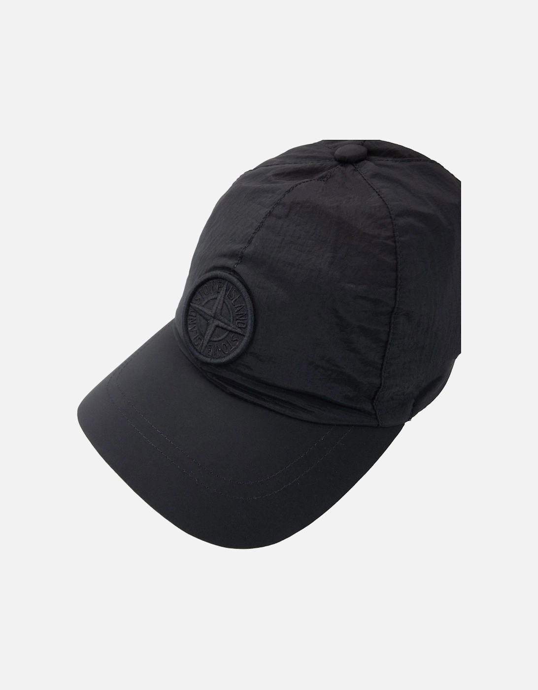 Junior 90364 Nylon Metal Embroidered Cap Black V0029
